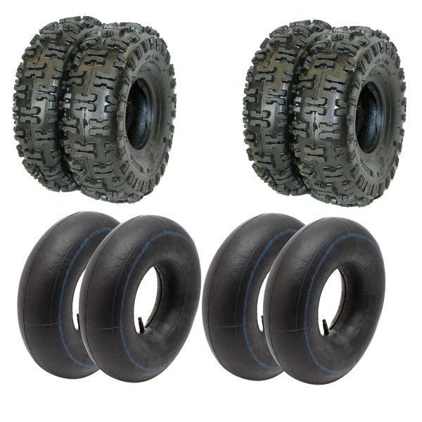 set gomme 4x10-6 13x5-6 camere quad