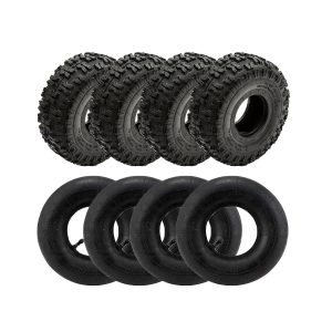4 Gomme con Camere D'aria 4.10-4 per Mini Quad