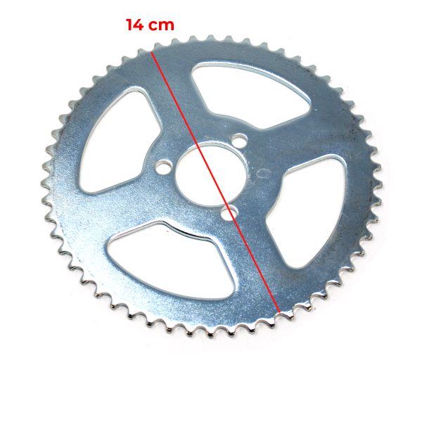 Corona 54 denti mini quad 49cc 2 tempi - immagine 4