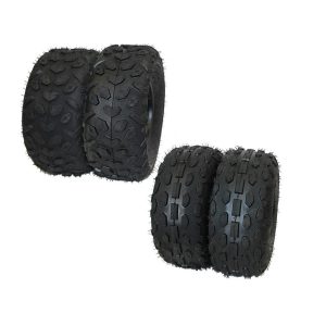 Treno da 4 Gomme 6' 145x70-6' Pneumatici tassellati più tacchettati