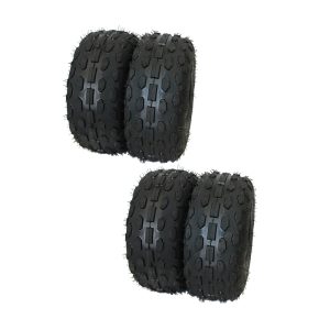 Treno di 4 Gomme 6′ 145×70-6′ pneumatici 6 pollici
