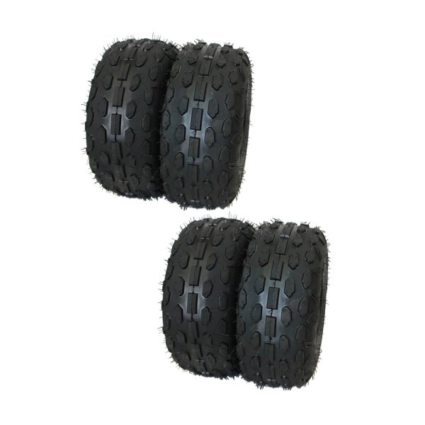 Treno di 4 Gomme 6′ 145×70-6′ pneumatici 6 pollici